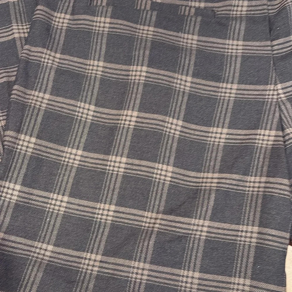 NWT | H&M Men's Plaid Brown and Tan Pants - Size 36W